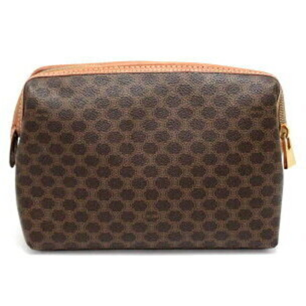 Celine Macadam Shoulder Bag Brown Leather - Picture 3 of 6